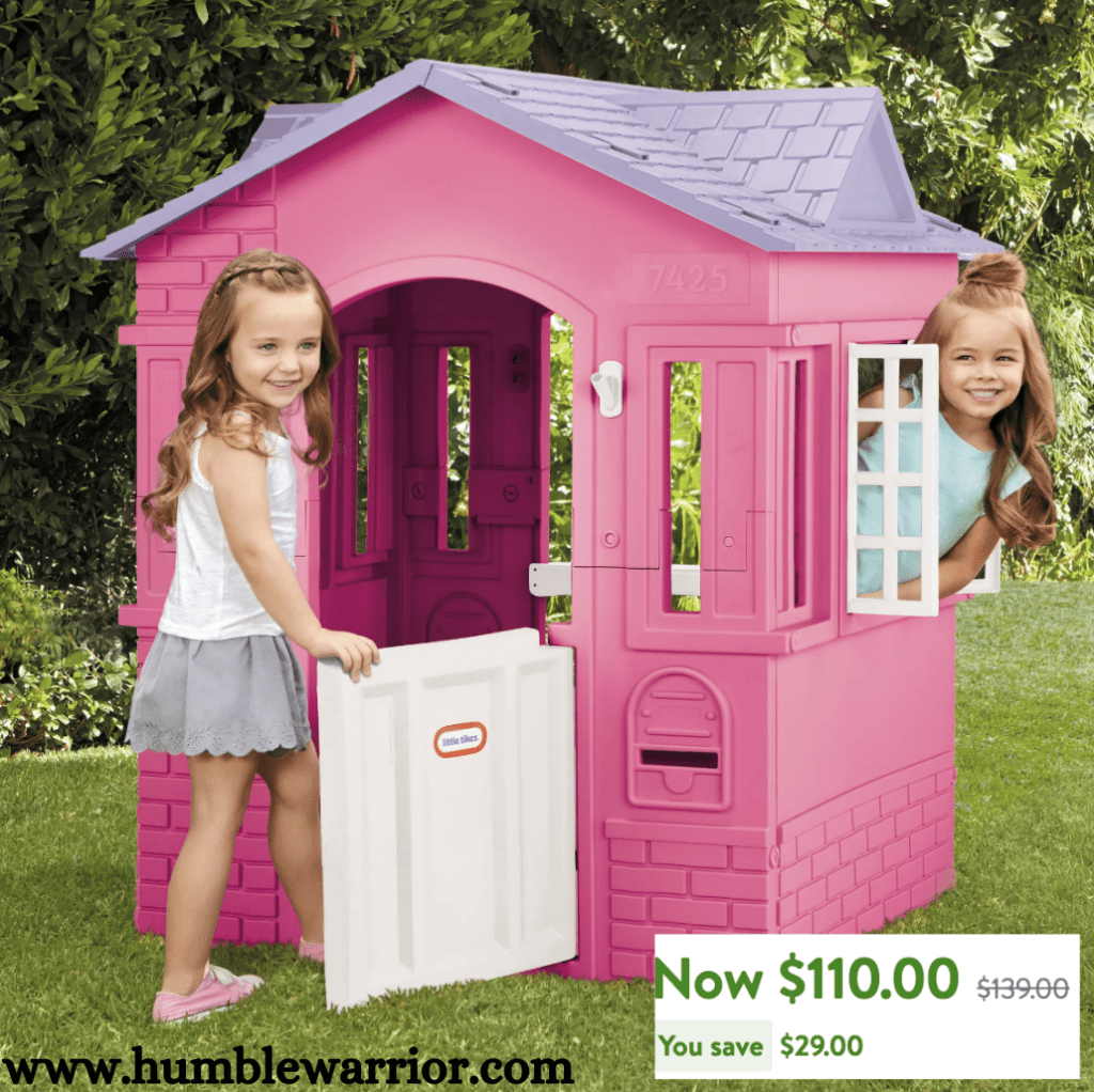 Little Tikes Cape Cottage House in pink!